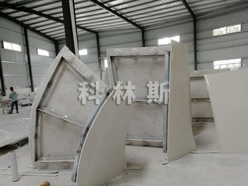 彩色GRC双曲面板材